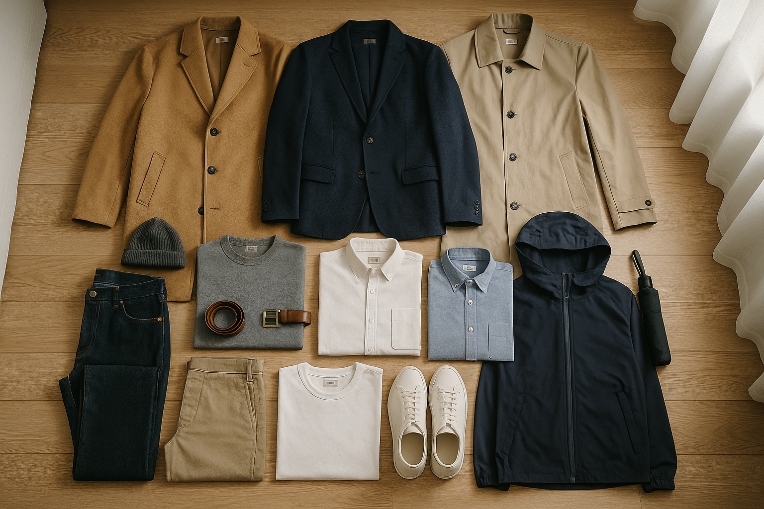 Grote maten herenkleding capsulegarderobe