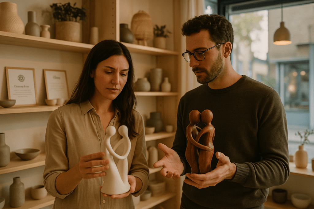 Hoe kies je liefde beeldjes die perfect passen bij de stijl en betekenis van je relatie?